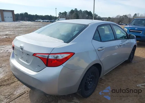2015 Toyota Corolla Le из США, поврежденный, VIN 2T1BURHE6FC316616